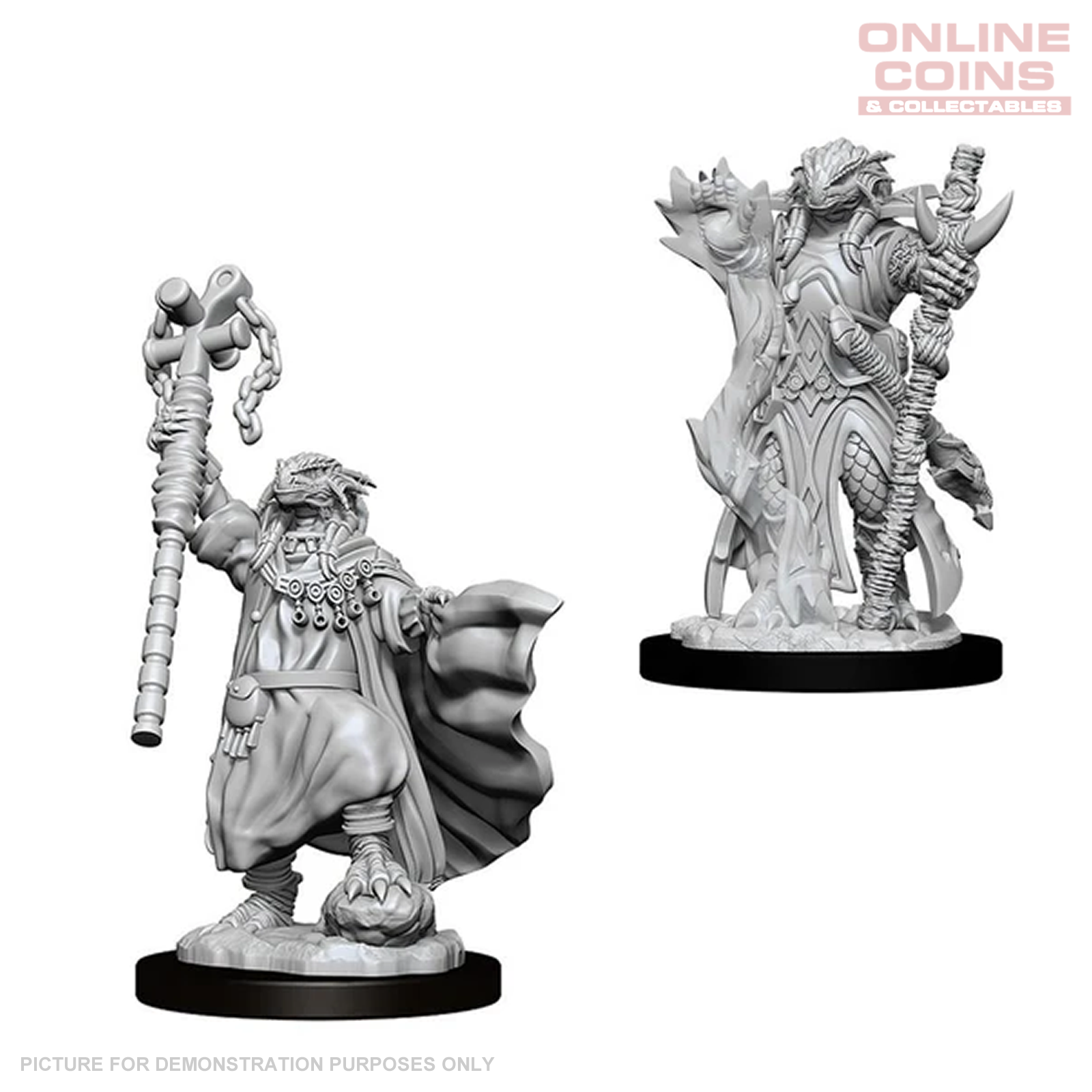 D&D Nolzurs Marvelous Unpainted Miniatures - Female Dragonborn Sorcerer